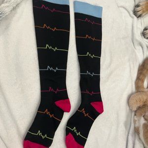 S/M Nursing Compression Socks